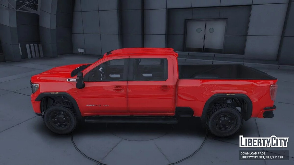 GMC Sierra 3500 AT4 2021 / GTA 5