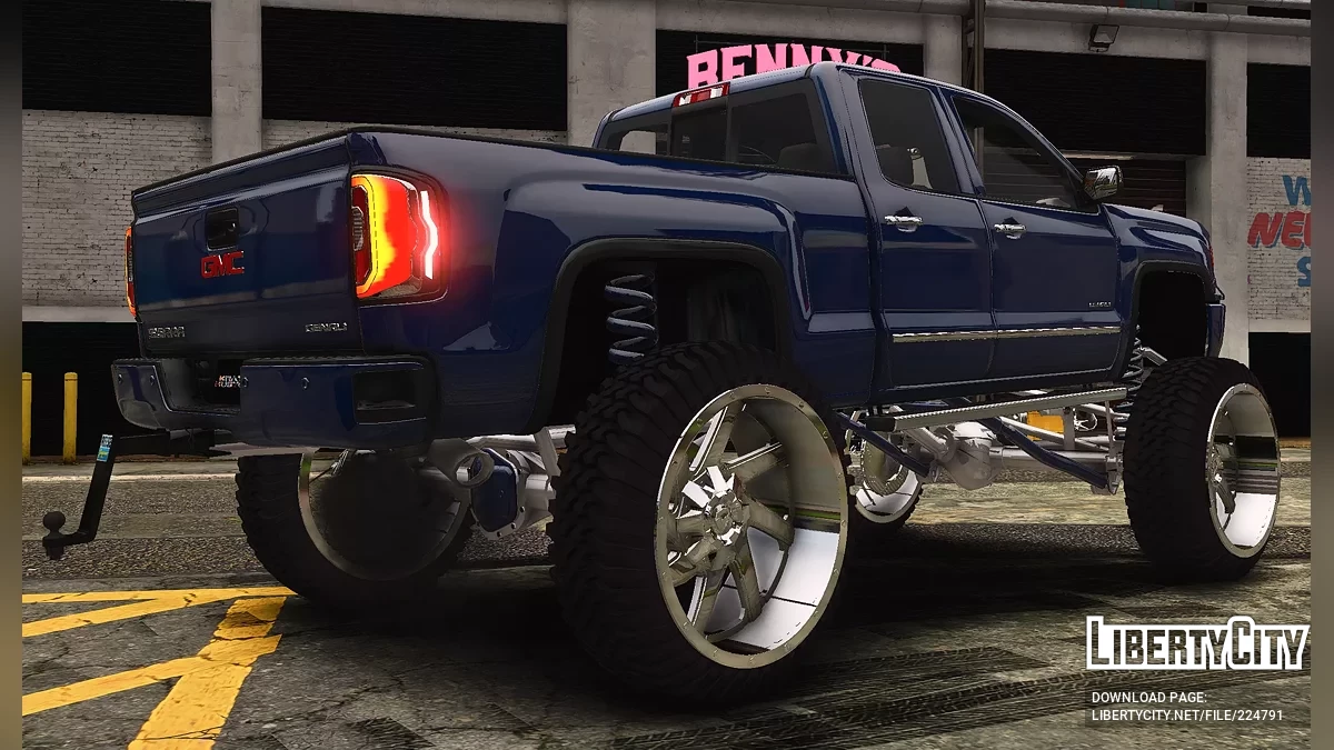 GMC Sierra Denali HD Clipz Personnalisé / GTA 5