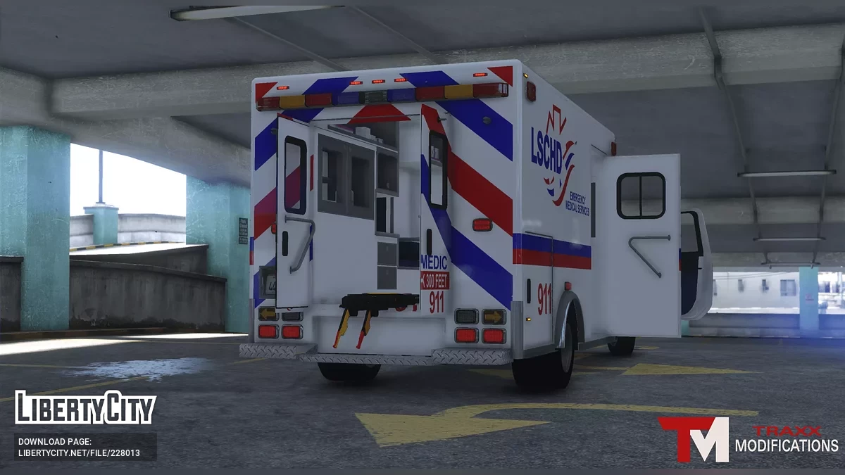 2024 GMC Sierra 3500HD Ambulance / GTA 5