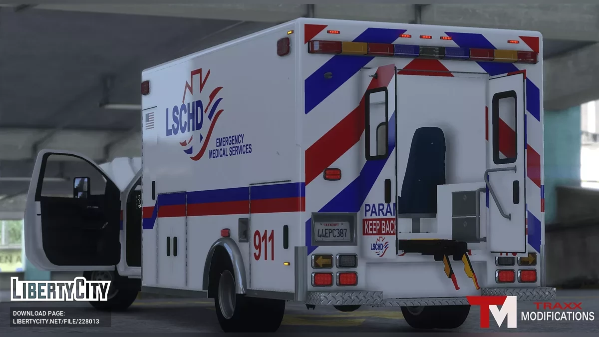 2024 GMC Sierra 3500HD Ambulance / GTA 5