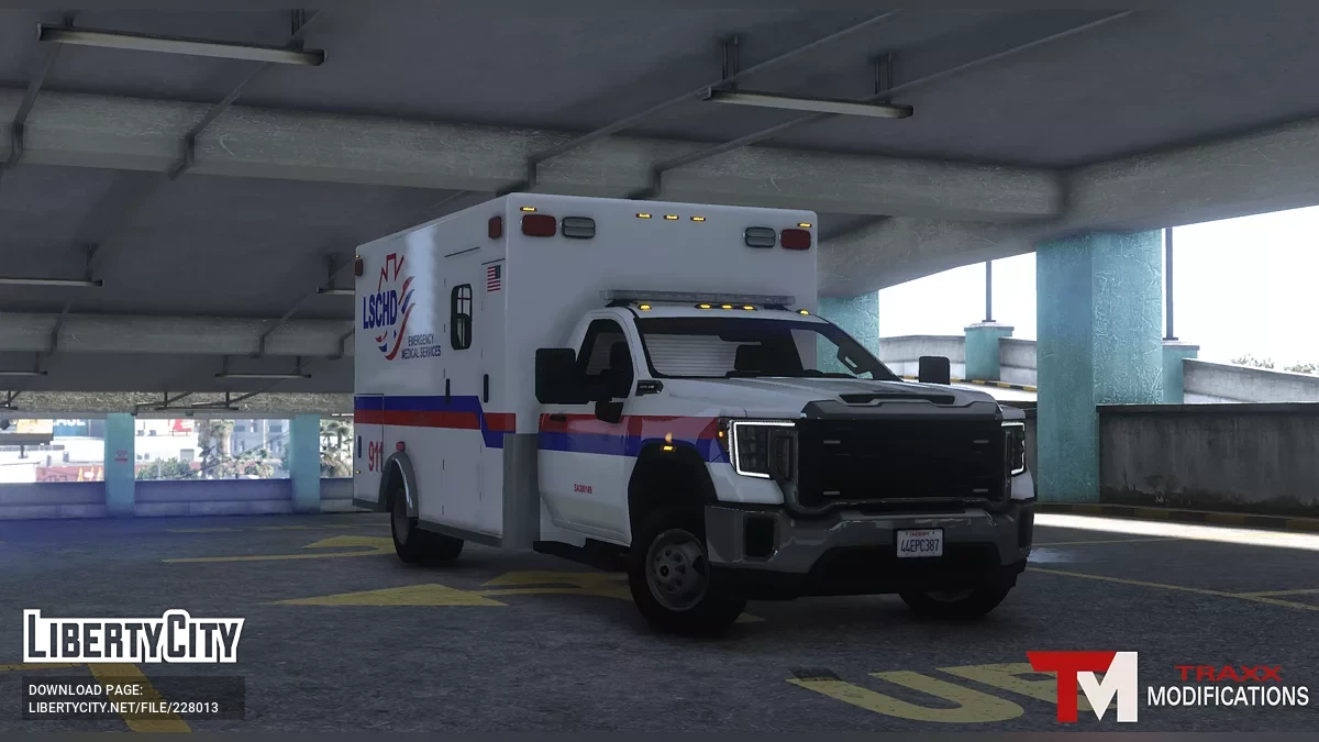 2024 GMC Sierra 3500HD Ambulance / GTA 5