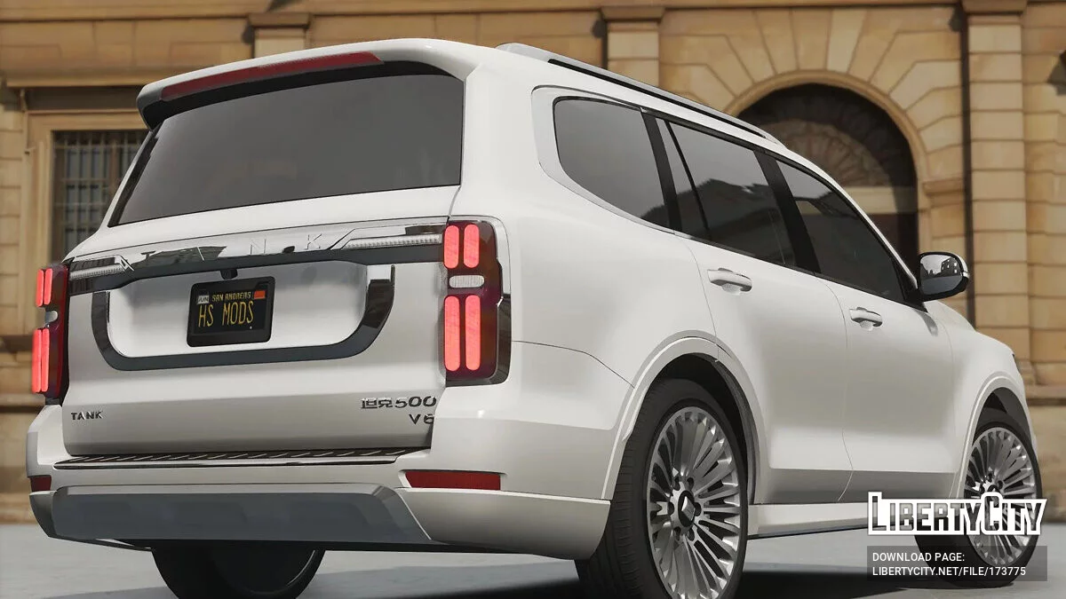 2022 The Great Wall Motors WEY Tank 500 v1.14 / GTA 5