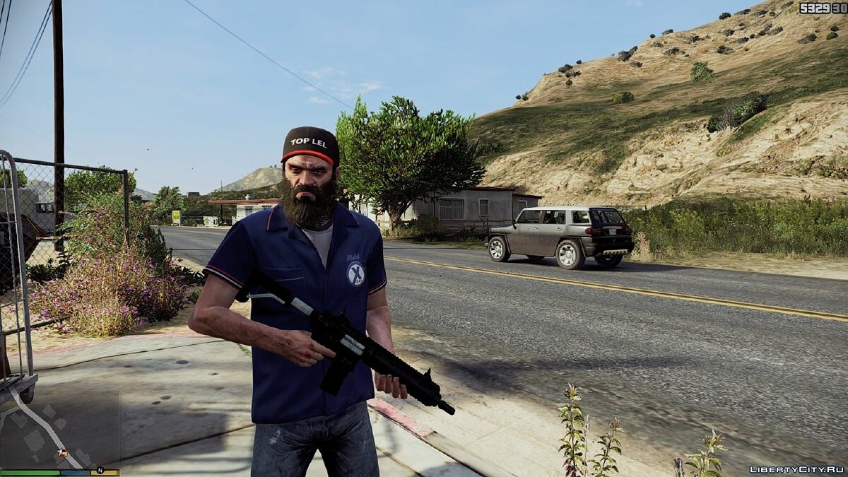 Download Top lel + Original Top Gun Hats for Trevor for GTA 5