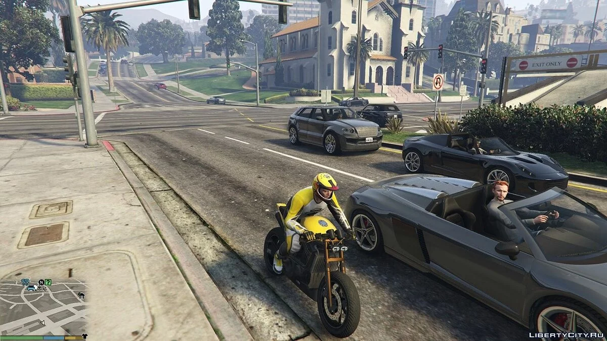 Новий мото-шолом для Майкла / GTA 5