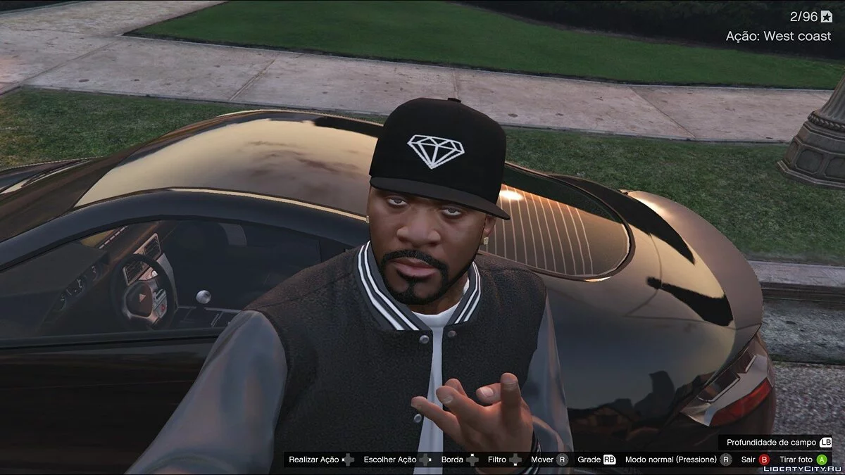 Diamond Cap for Franklin 1.0 / GTA 5