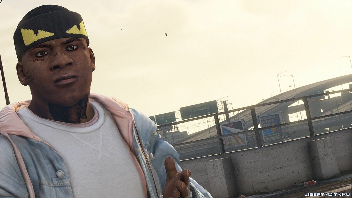 Download Bandanas for Franklin by GUCCI & FENDI for GTA 5