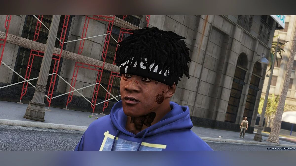 Bandana untuk Franklin SUPREME X NEW ERA / GTA 5