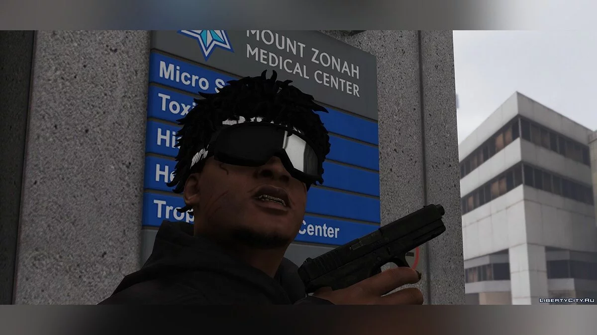 Bandana untuk Franklin SUPREME X NEW ERA / GTA 5