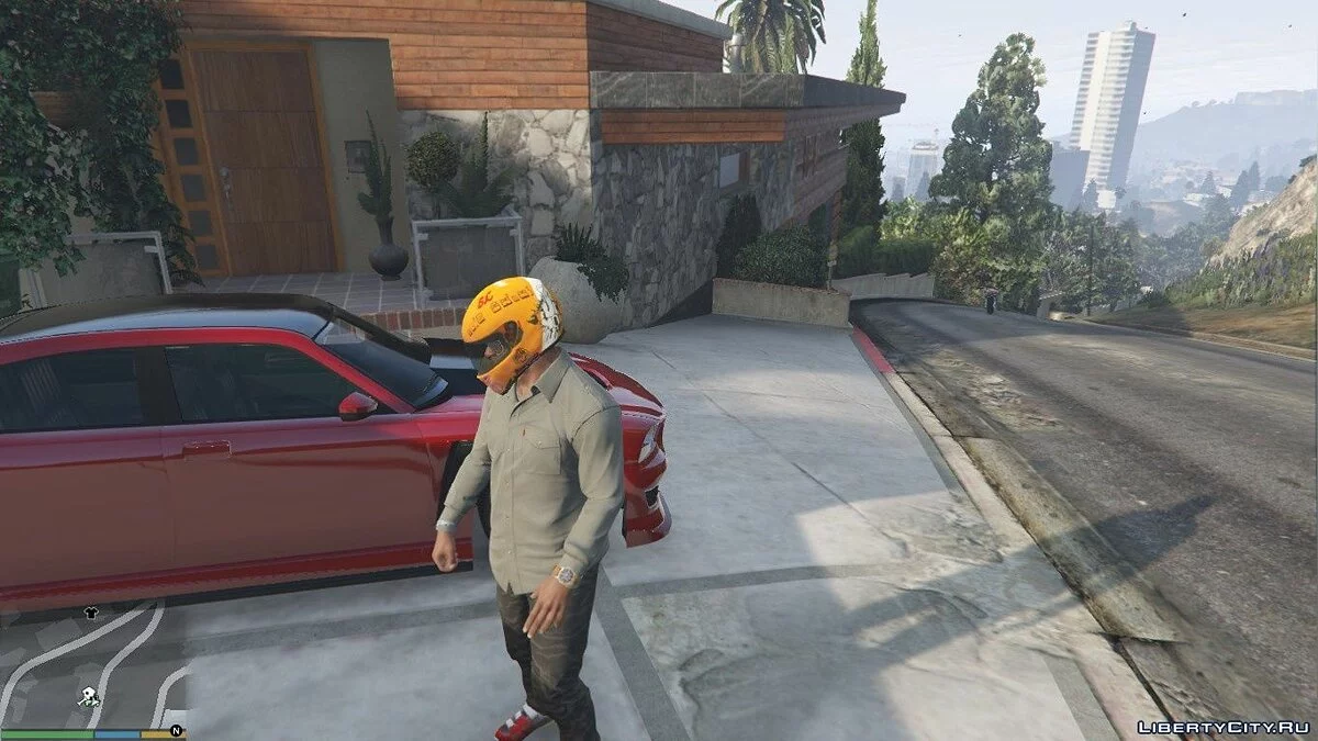 Two Beautiful Helmets for Franklin 1.0 / GTA 5
