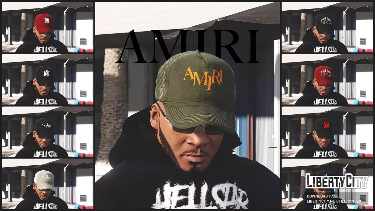 Chapeaux AMIRI pour Franklin / GTA 5