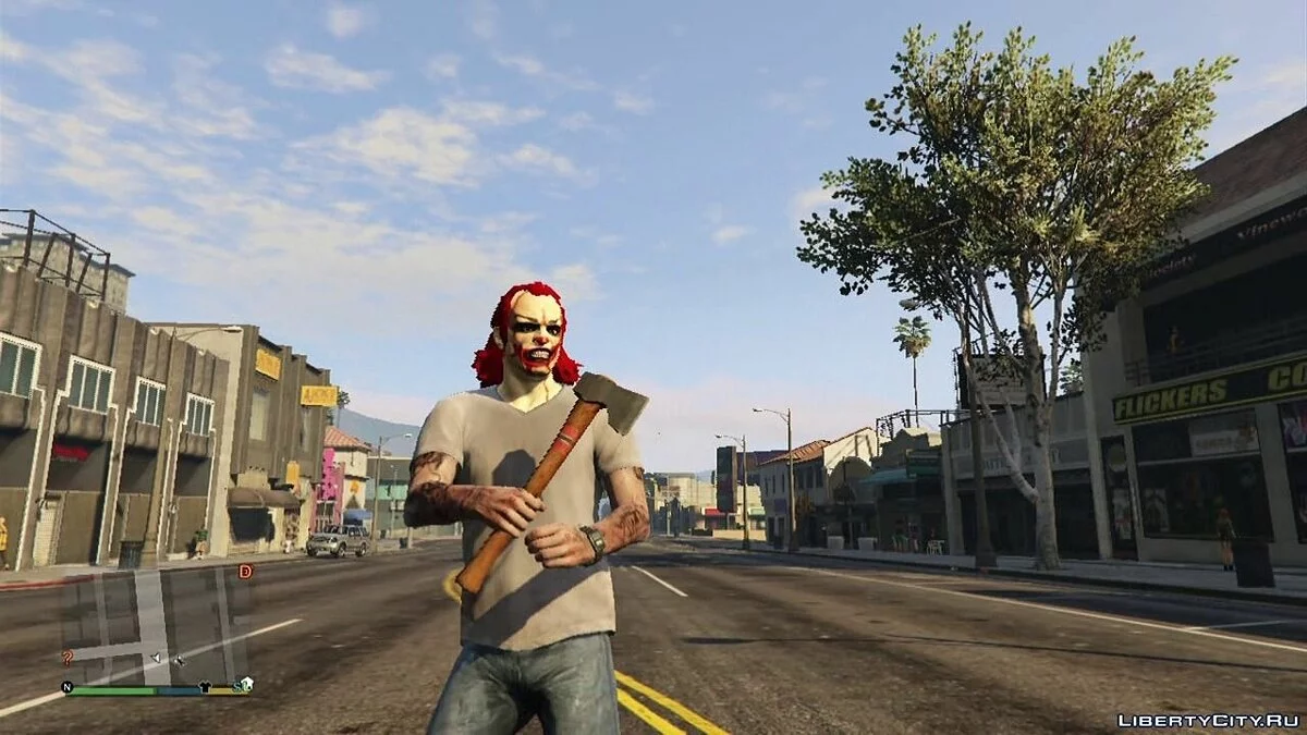 Clown Horror Face v1.0 / GTA 5