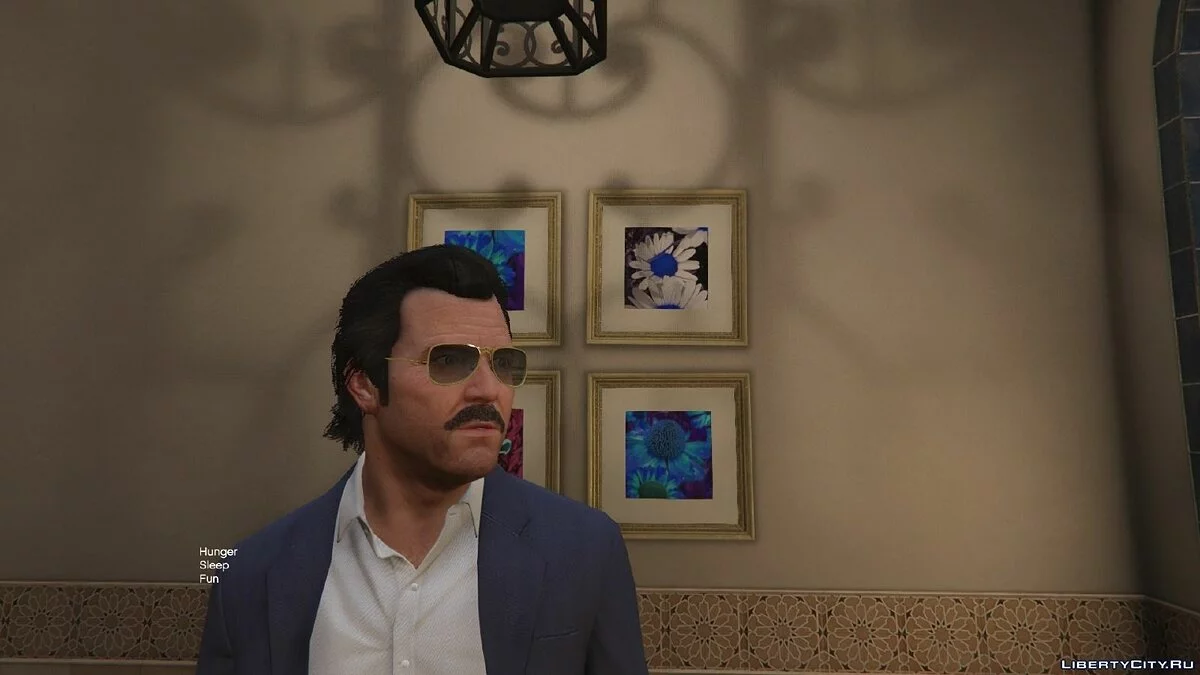 Moustache for Michael/Усы для Майкла / GTA 5