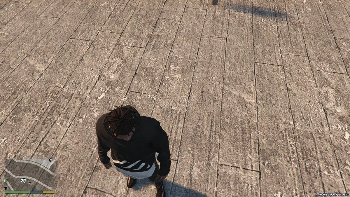 Trenzas atadas hacia arriba para Franklin / GTA 5