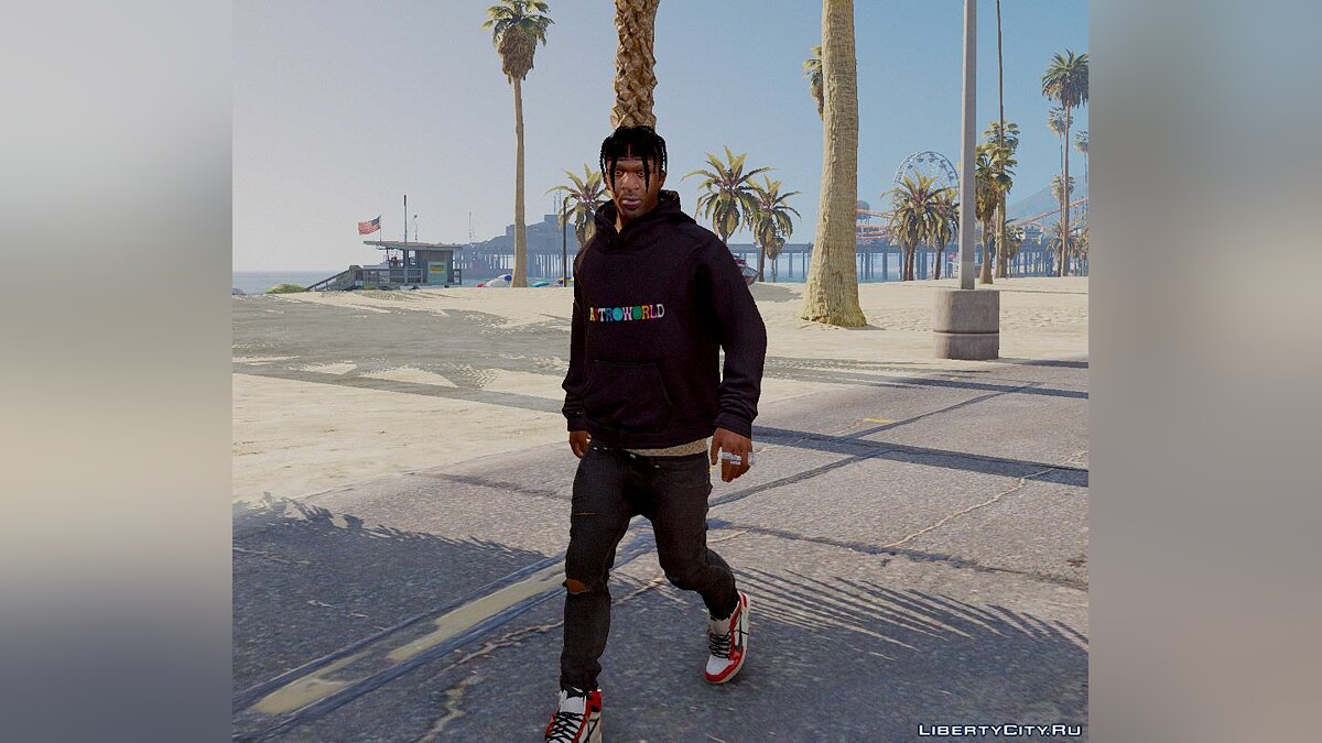 Download Travis Scott Braids For Franklin 1.0 for GTA 5