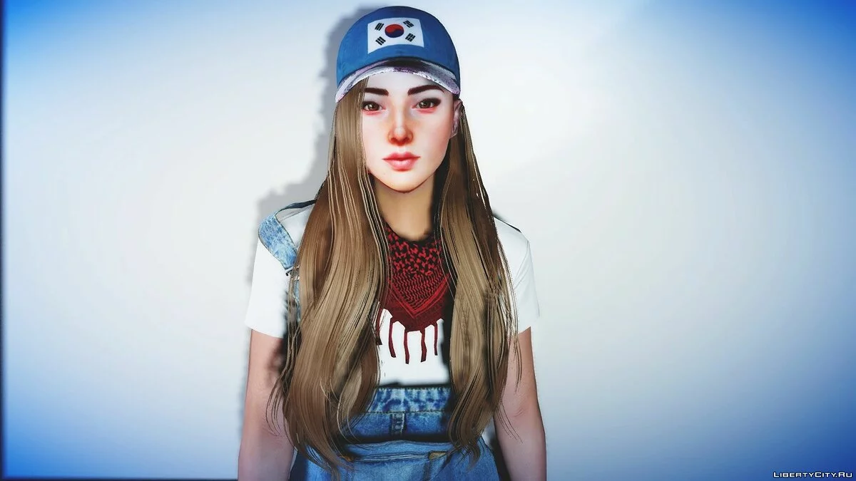 شعر طويل للشخصية النسائية / جي تي أي 5