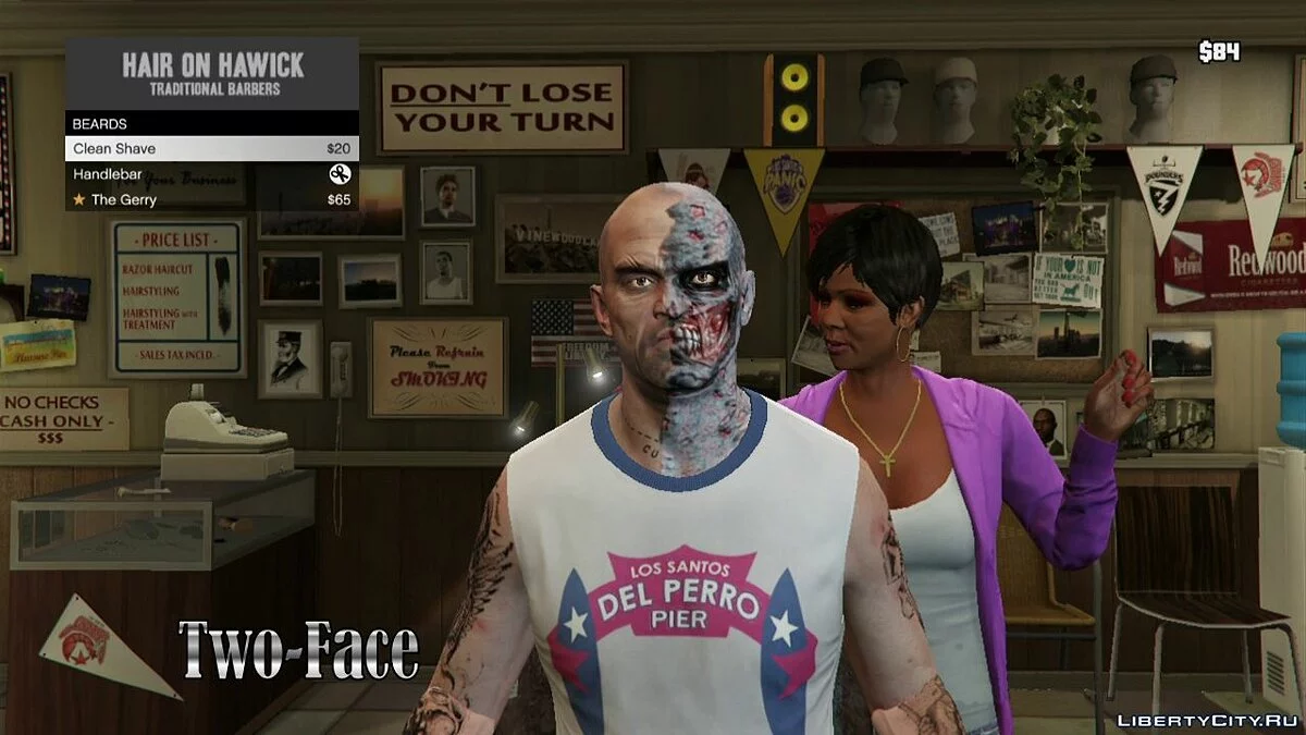 Wajah Menyeramkan untuk Trevor 1.1 / GTA 5