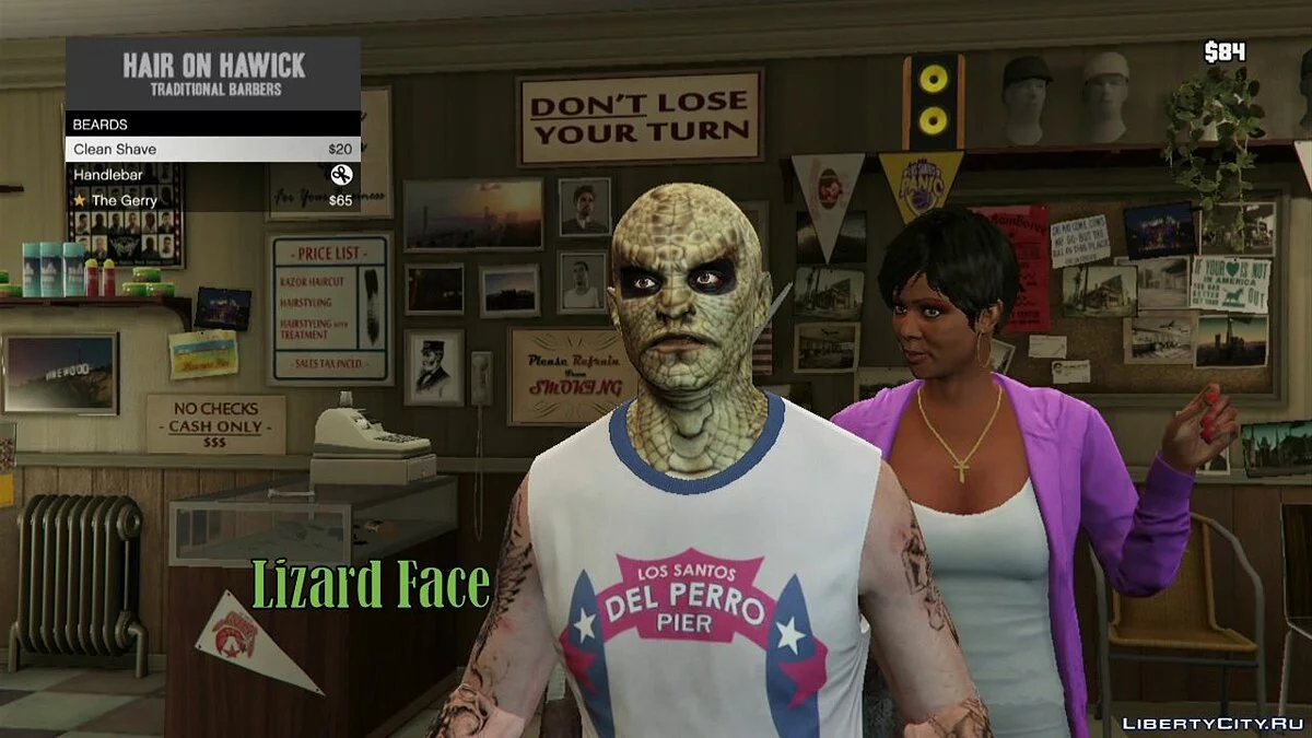 Wajah Menyeramkan untuk Trevor 1.1 / GTA 5