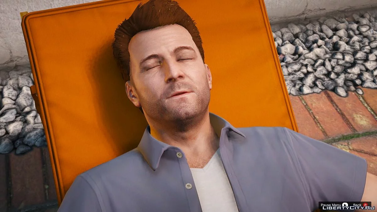 Rosto mais jovem de Michael / GTA 5
