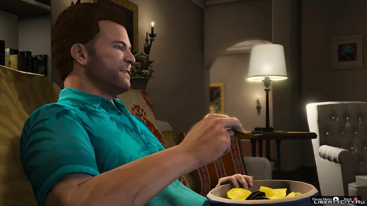 Rosto mais jovem de Michael / GTA 5