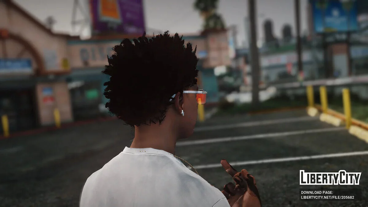 Short Messy Afro / GTA 5