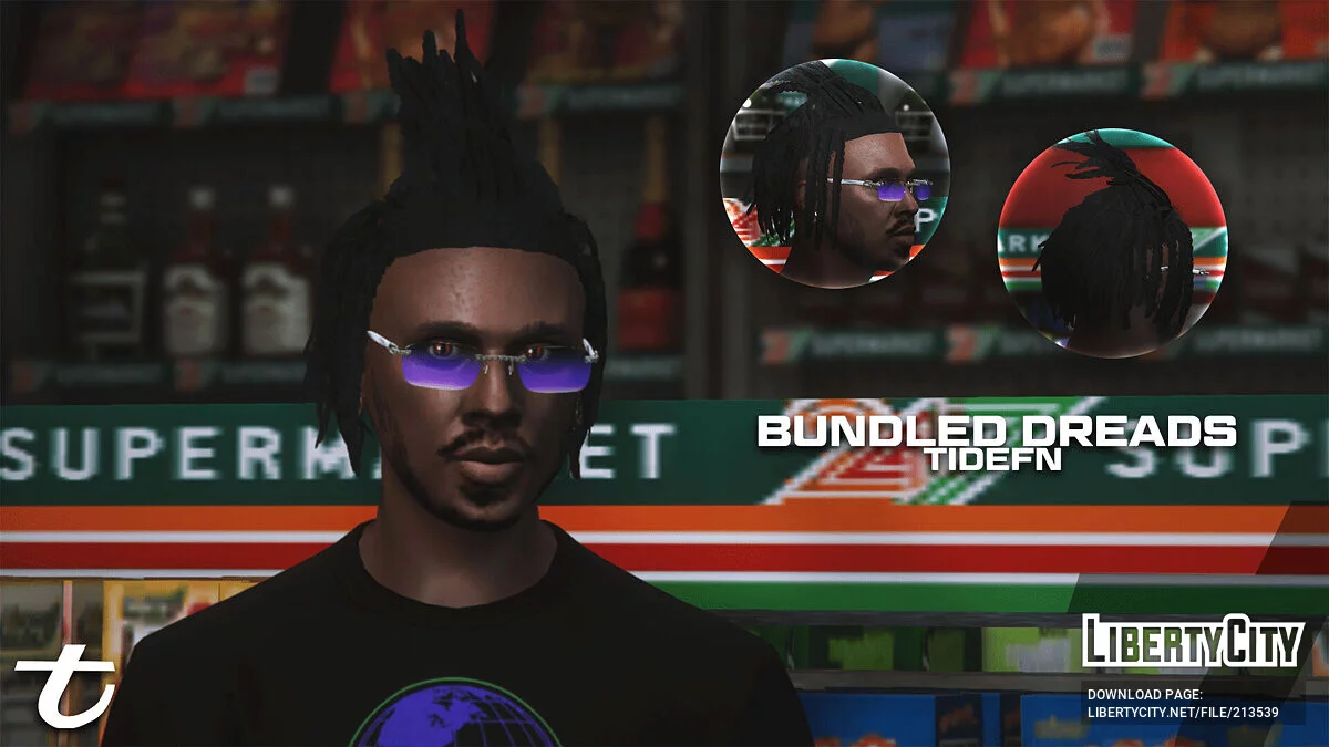 Mega Hair Pack for MP Male / GTA 5