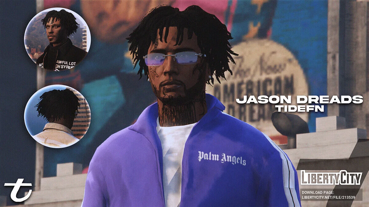Mega Hair Pack for MP Male / GTA 5