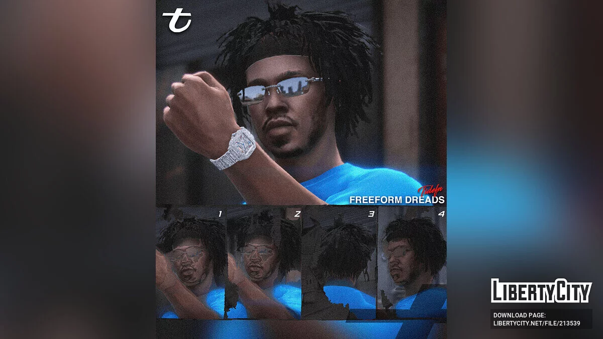 Mega Hair Pack for MP Male / GTA 5