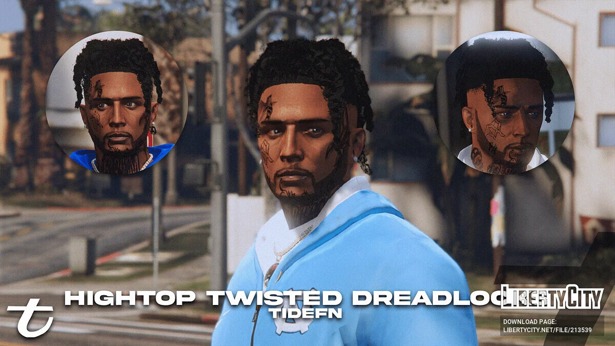 Mega Hair Pack for MP Male / GTA 5