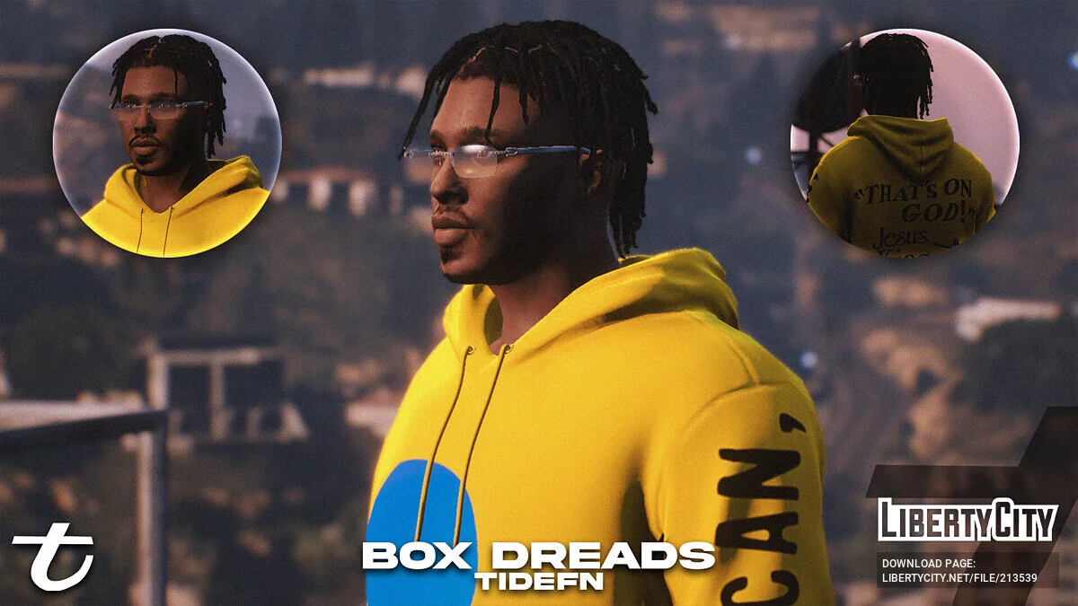 Mega Hair Pack for MP Male / GTA 5