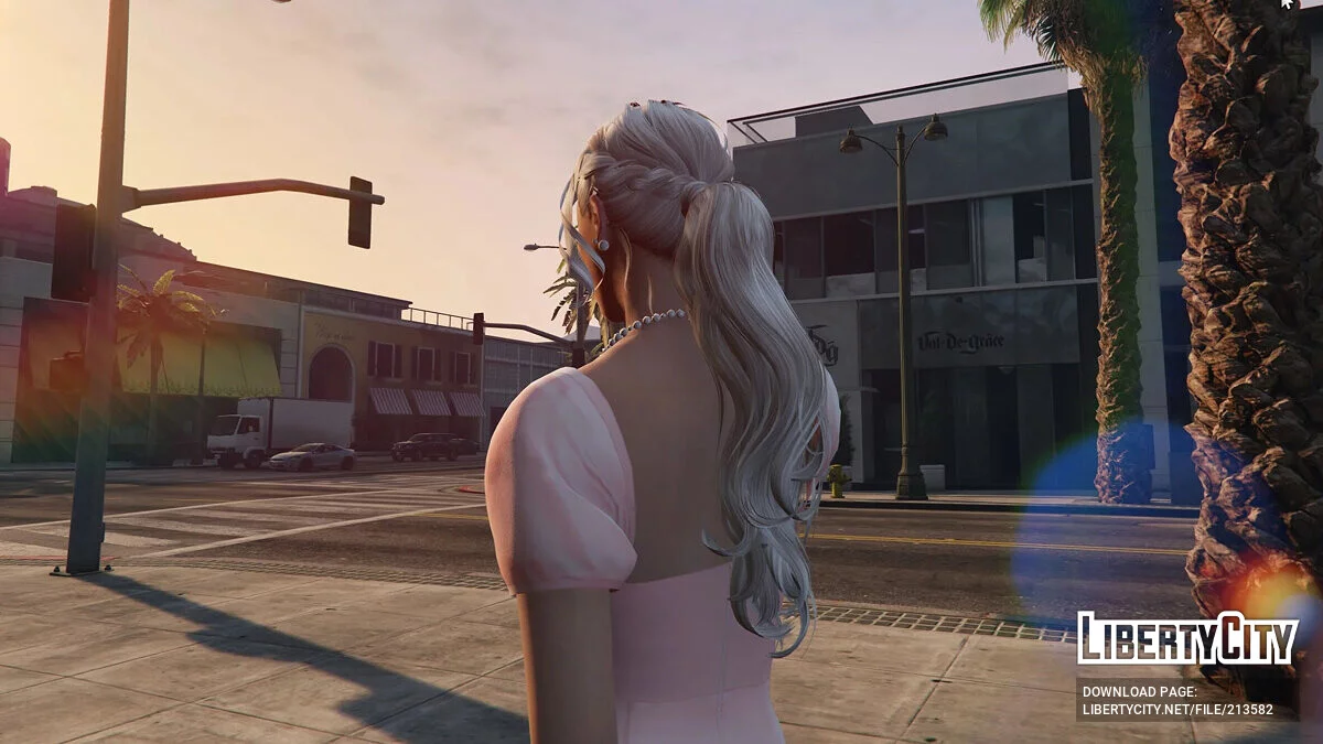 Puma Hairstyle для MP Female / GTA 5