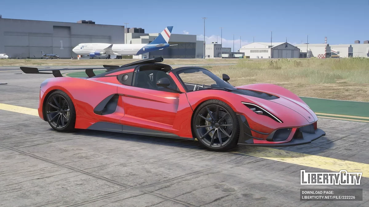 Hennessey Venom F5 Revolution Roadster v1.0 / GTA 5