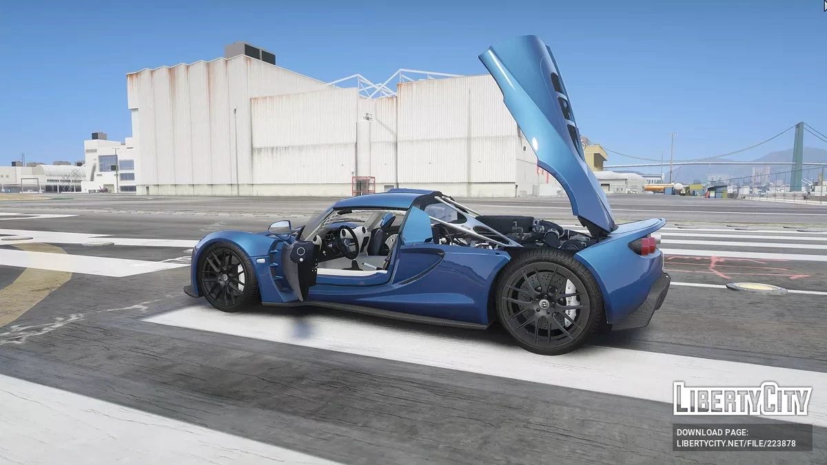 Hennessey Venom GT [Add-On] 1.0 / GTA 5