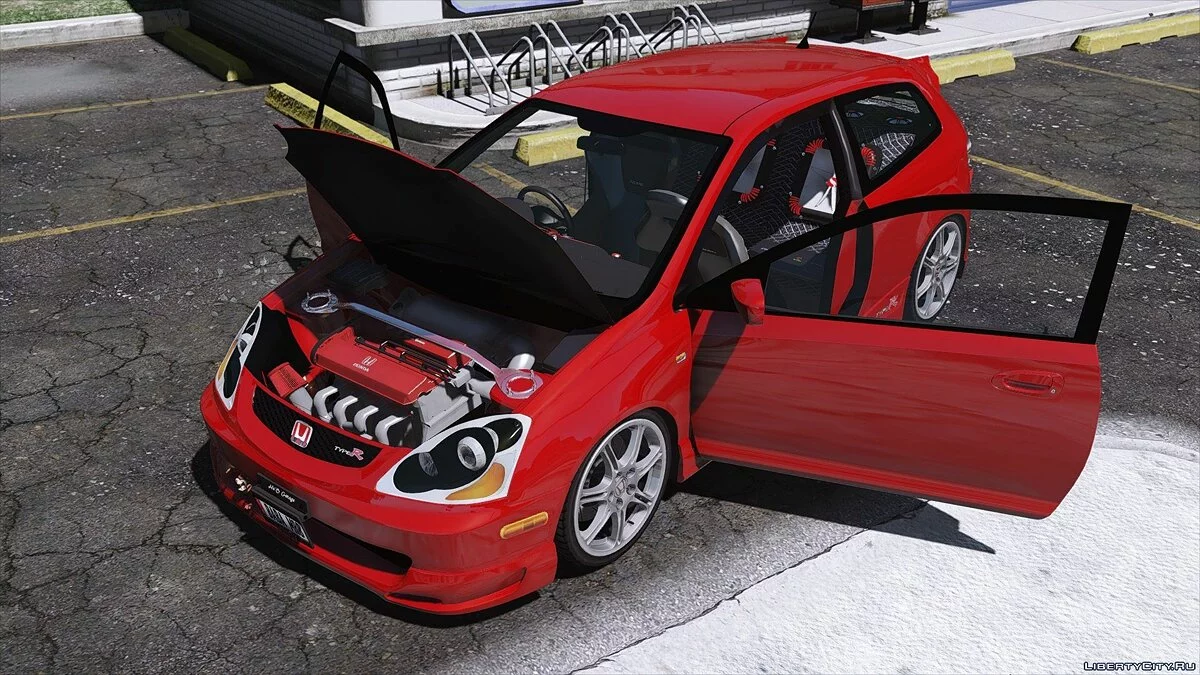 Honda Civic Type-R [Animaciones RHD] 1.0 / GTA 5