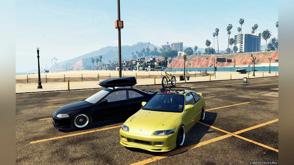 Honda Civic Coupe EJ1 / EK9 Mix [Replace] 1.0 / GTA 5