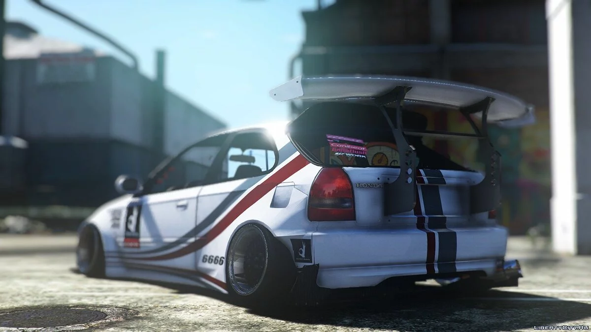 هوندا سيفيك EK9 روكيت باني [إضافة / استبدال | تصميم | كامبر] 0.1 / جي تي أي 5