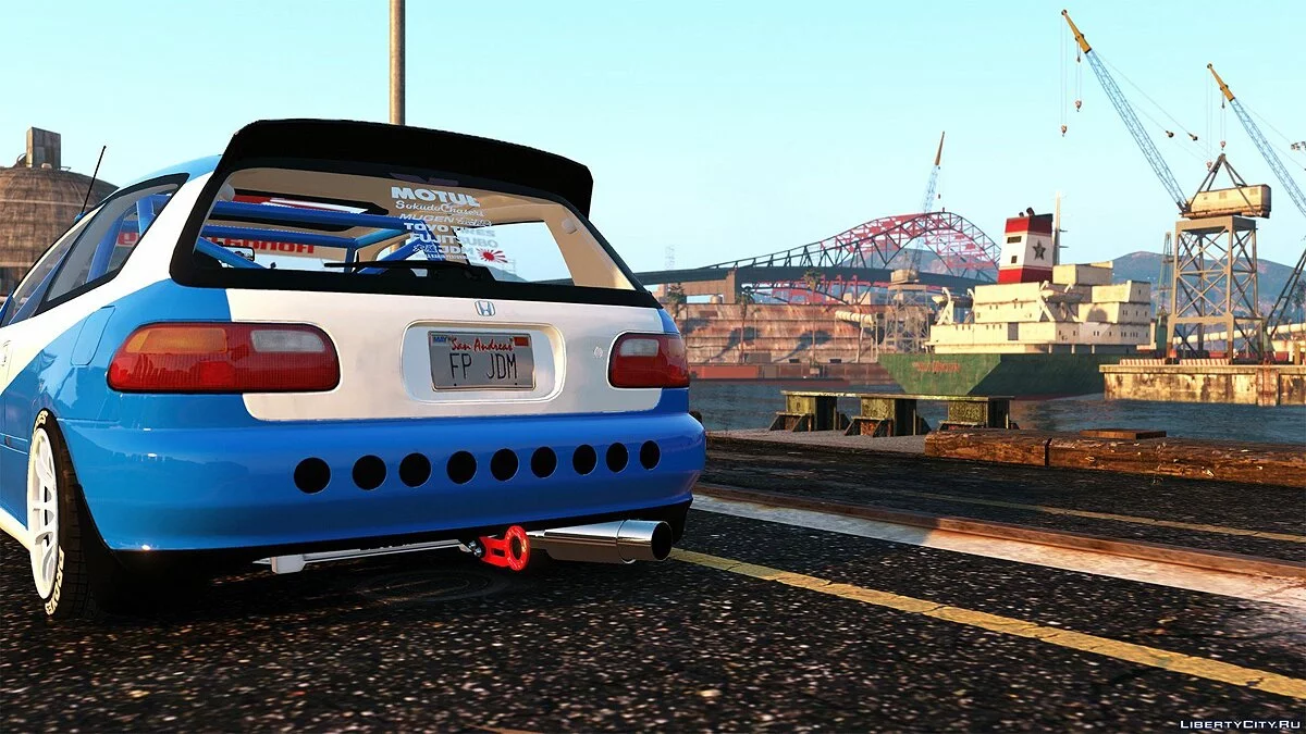 Honda Civic EG6 Kanjo Edition [Tuning | Template] / GTA 5