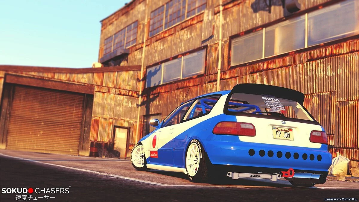 Honda Civic EG6 Kanjo Edition [Tuning | Template] / GTA 5