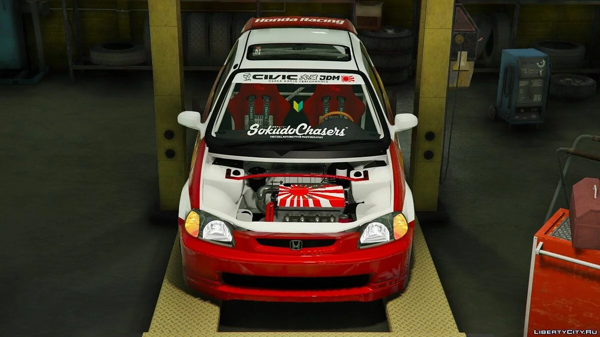 Honda Civic EK9 Kanjo Edition [Tuning | Template] / GTA 5