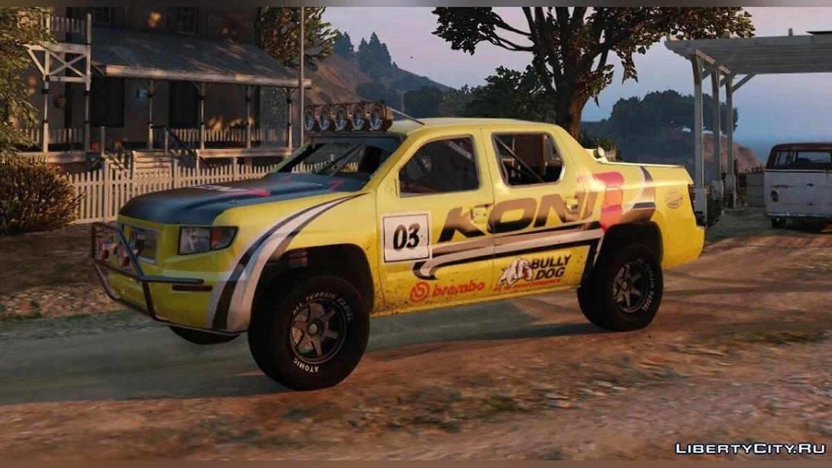 Honda Ridgeline - Baja 1000 Edition 1.1 / GTA 5