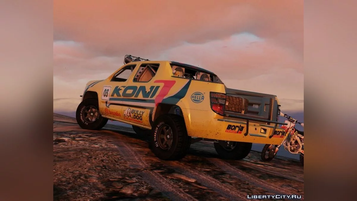 Honda Ridgeline - Baja 1000 Edition 1.1 / GTA 5