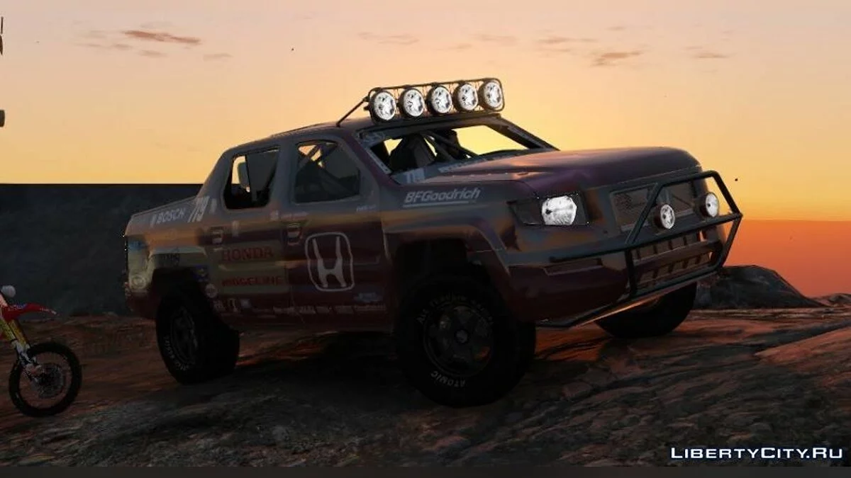 Honda Ridgeline - Baja 1000 Edition 1.1 / GTA 5