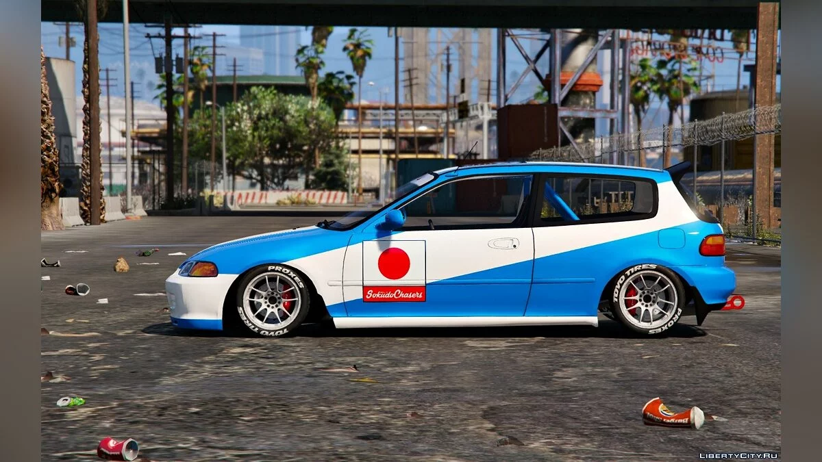 Honda Civic EG6 Kanjo Edition [Tuning | Template] 1.1 / GTA 5