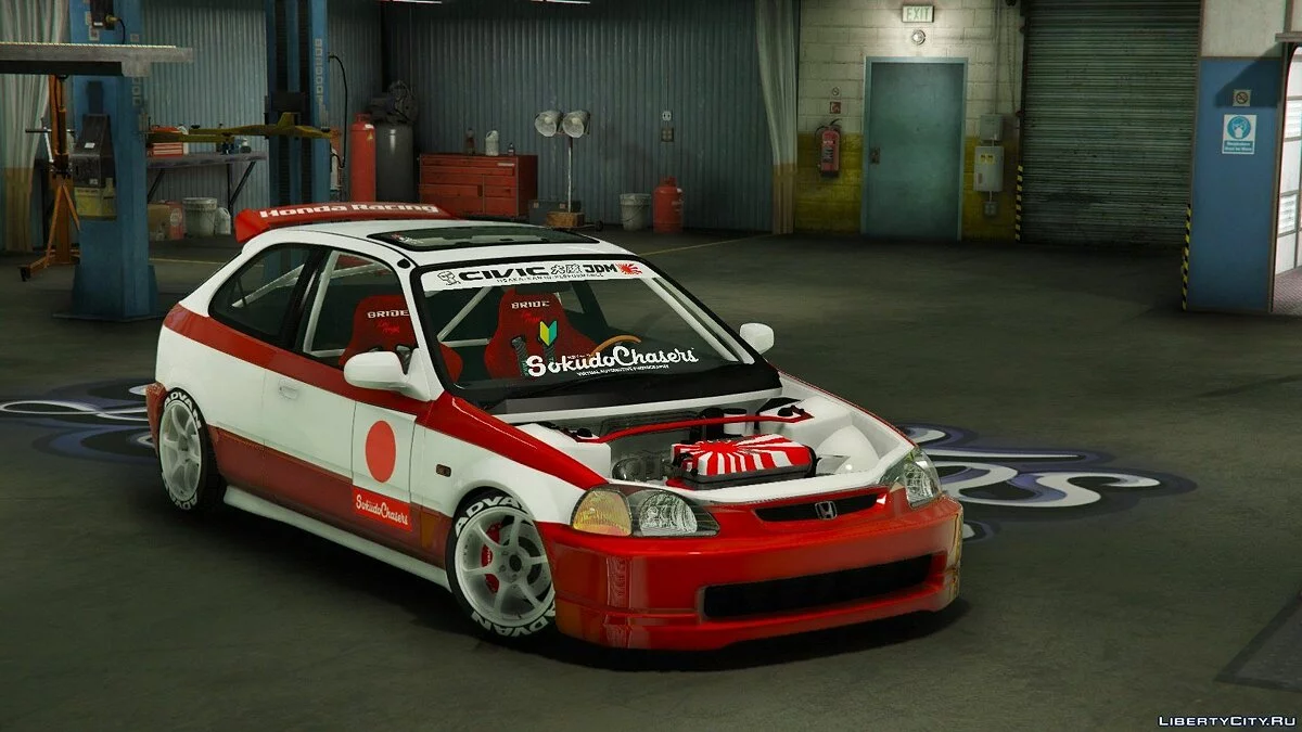 Honda Civic EK9 Kanjo Edition [Tuning | Vorlage] 1.1 / GTA 5
