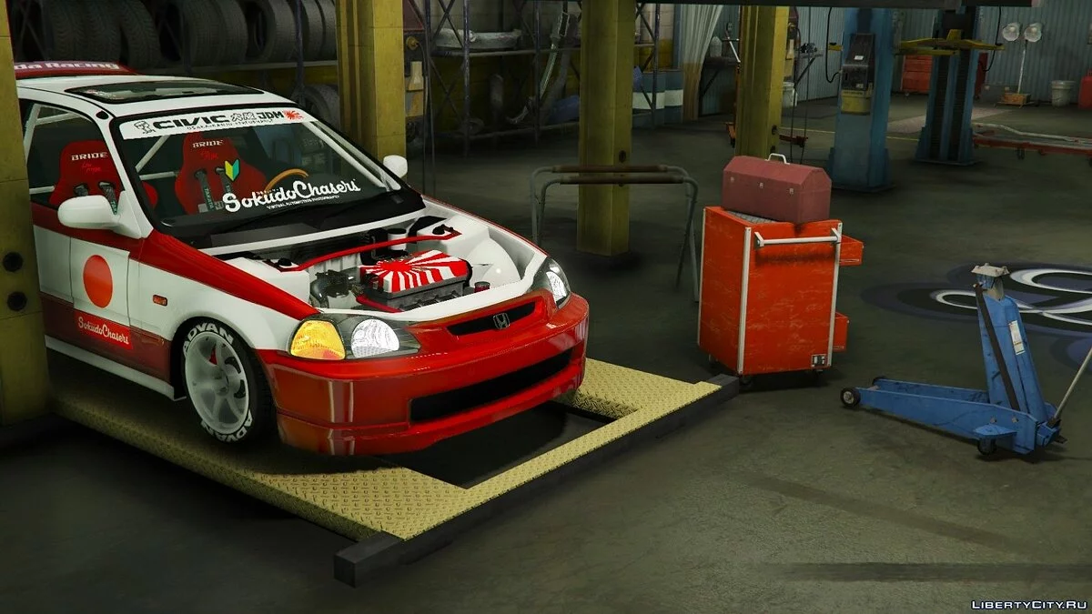 Honda Civic EK9 Kanjo Edition [Tuning | Vorlage] 1.1 / GTA 5