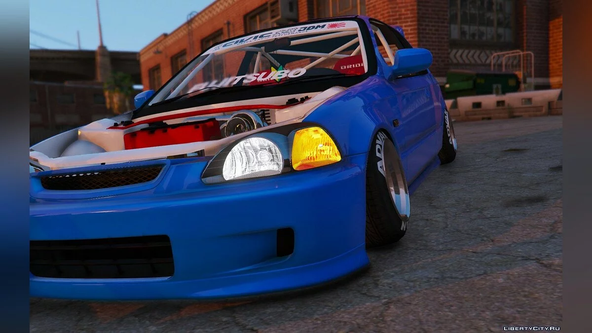 Honda Civic EK9 Stance Edition [Tuning | Template] / GTA 5