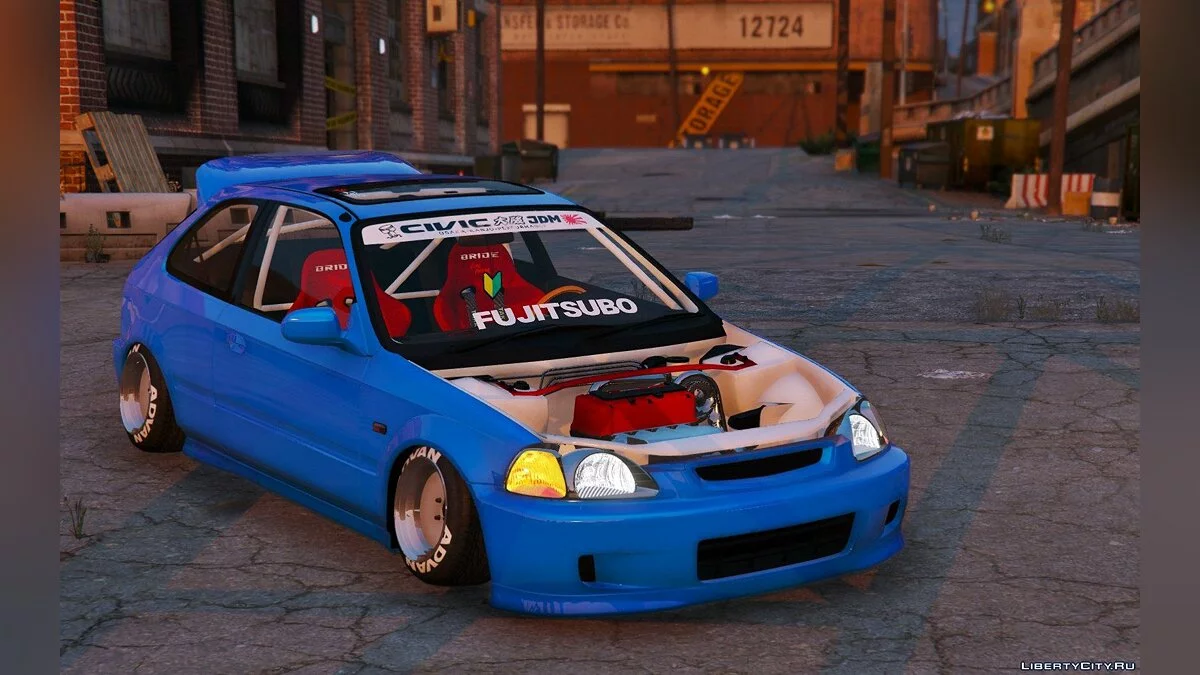 Honda Civic EK9 Stance Edition [Tuning | Vorlage] 1.1 / GTA 5