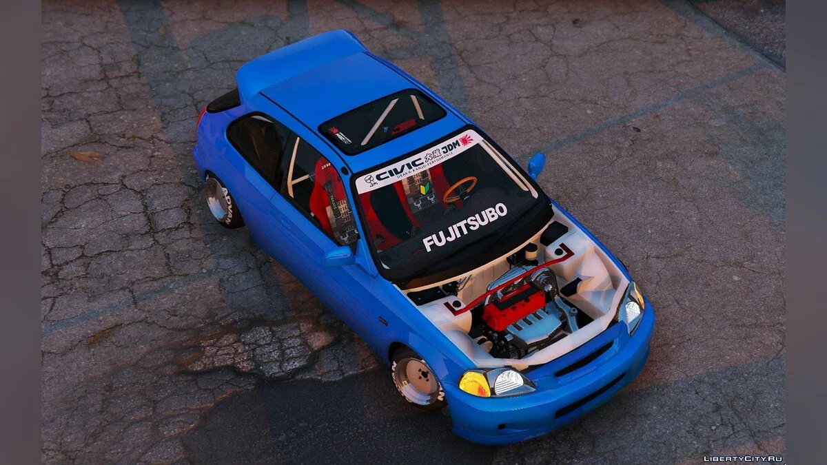 Honda Civic EK9 Stance Edition [Tuning | Vorlage] 1.1 / GTA 5