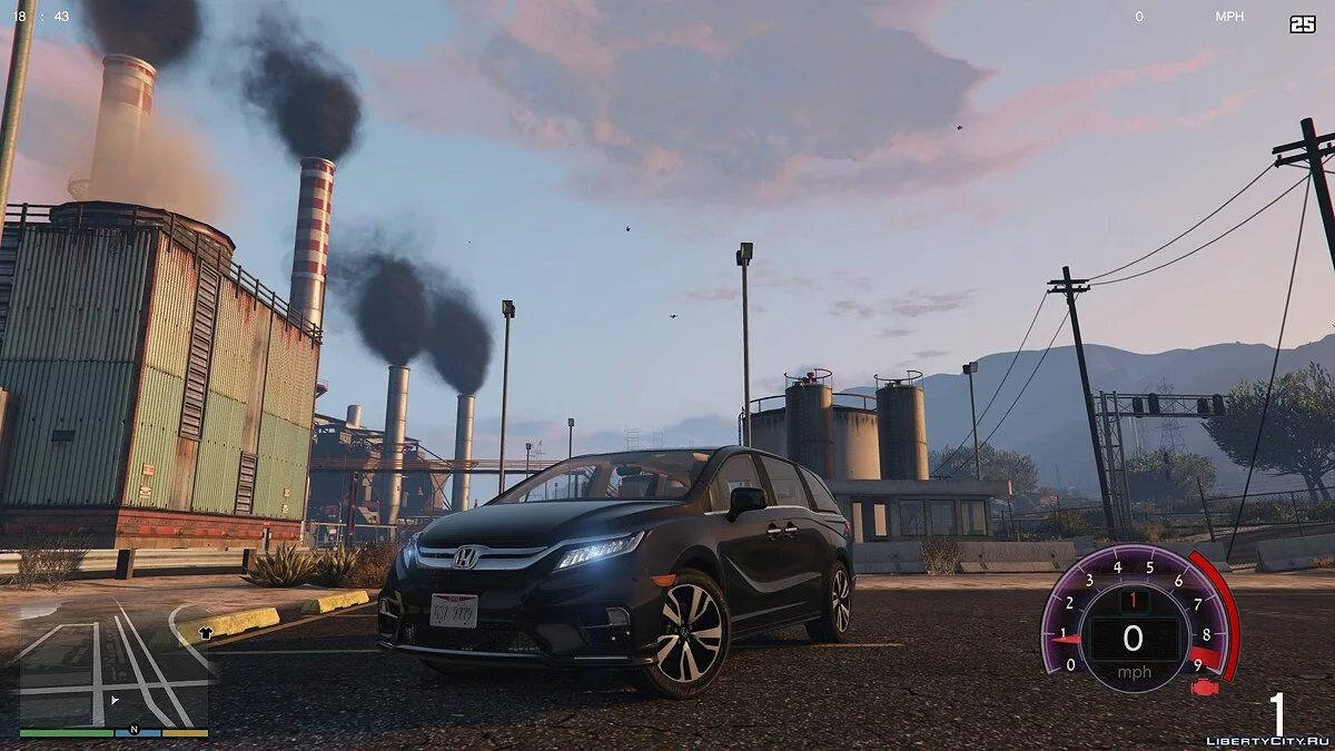 2018 Honda Odyssey Elite [Replace] 1.0.1 / GTA 5
