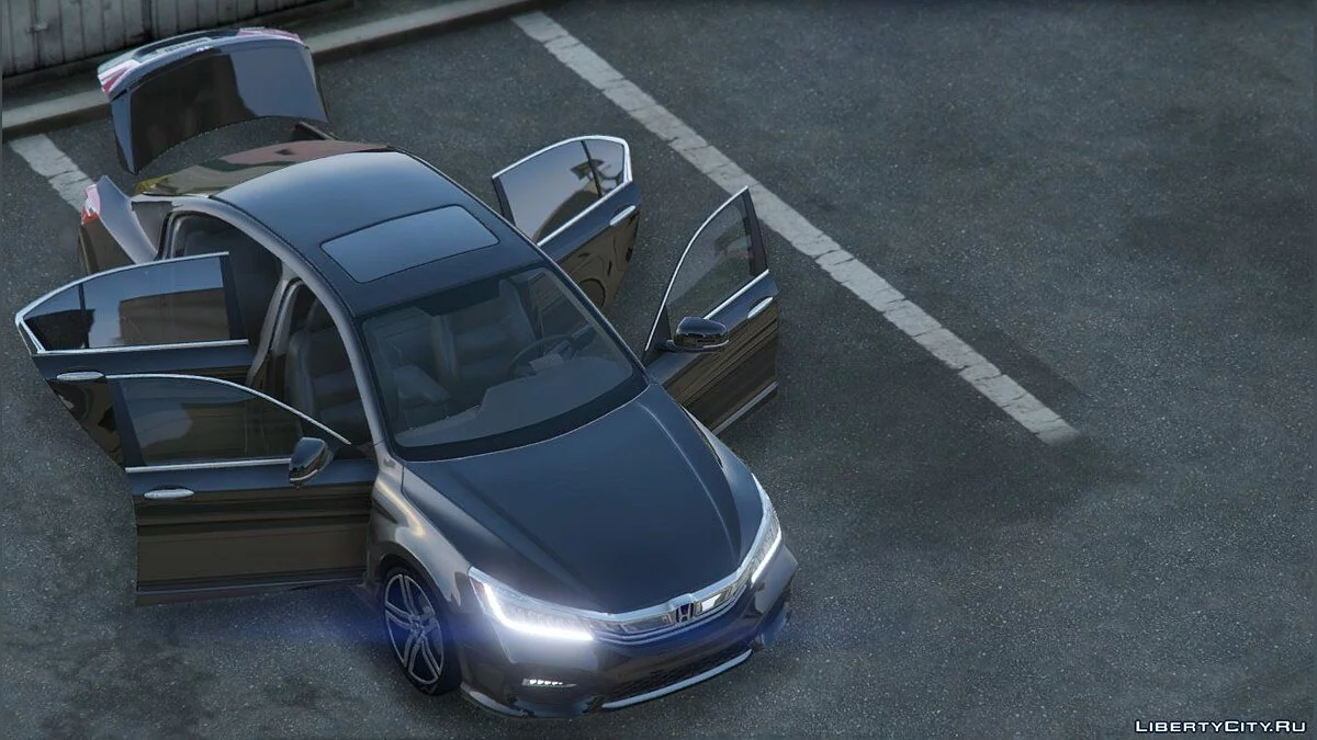 Honda Accord V6 Touring Berline 2017 [Remplacement] 1.0 / GTA 5