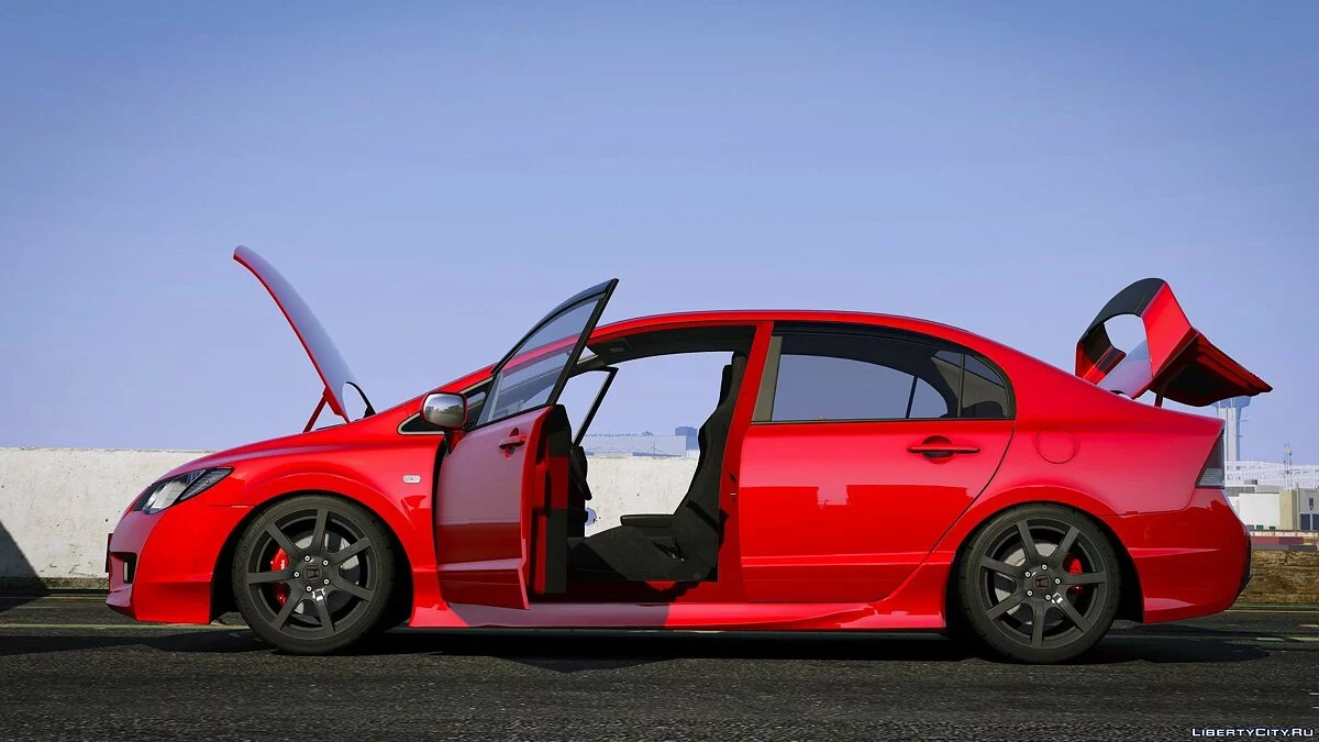2008 Honda Civic Type-R (FD2) [RHD | Mugen | J'S Racing] Add-On / GTA 5